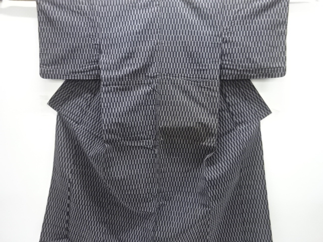 JAPANESE KIMONO / ANTIQUE HITOE KIMONO / COTTON / KURUME KASURI / ARROW FEATHERS